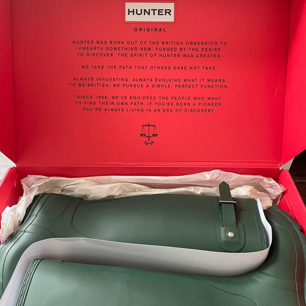 Brand New Hunter Tall Rainboots
